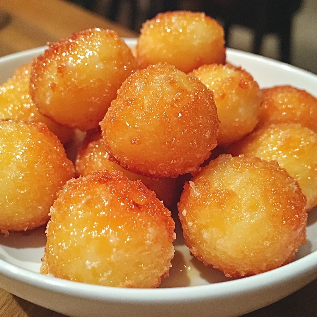 Close-up of Southern-Style Honey Butter Cornbread Poppers showing crispy exterior and honey glaze